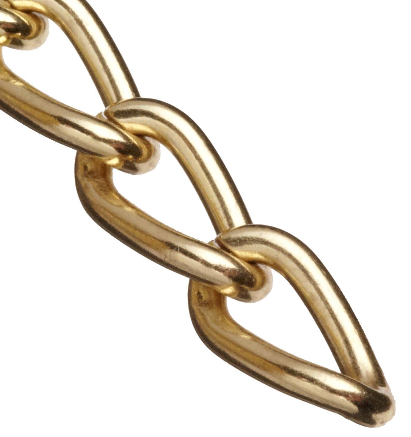 Brass #3 Twist Link Chain