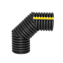 Dual Wall 90 Degree Long Sweep Ell , 15&quot;