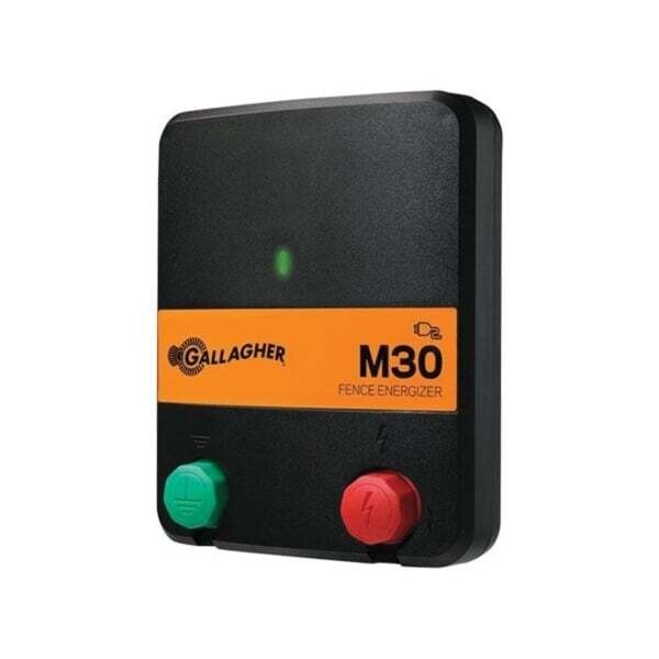 Gallagher M30 G331434 Electric Fence Charger, 110V, 20 Acres, 0.3J