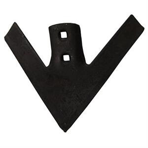 Herschel Field Cultivator Sweep, 12&quot; 55Deg., 7/16&quot; Bolt @ 2&quot;