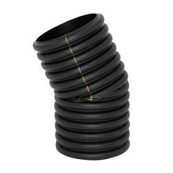 Dual Wall 22.5 Degree Ell , 18&quot;
