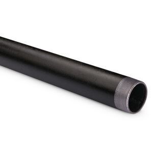 Kloeckner Metals 1BlPipe Steel Black Pipe, 1&quot;
