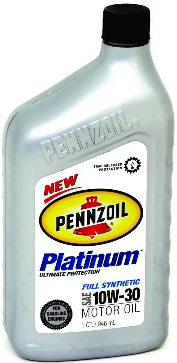 Pennzoil Platinum 10W30 Synthetic Motor Oil, 1Qt