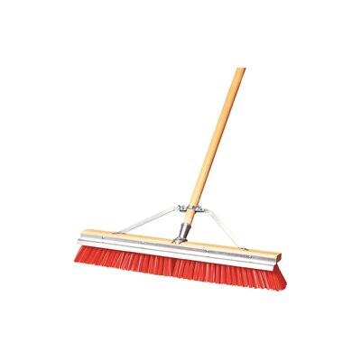 Coarse Maroon 24&quot;Push Broom
