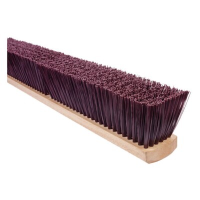 Maroon Superb Coarse Sweep Brush, 30&quot;