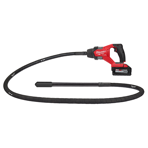 Milwaukee M18 Fuel Concrete Vibrator Kit w/8Ft Shaft