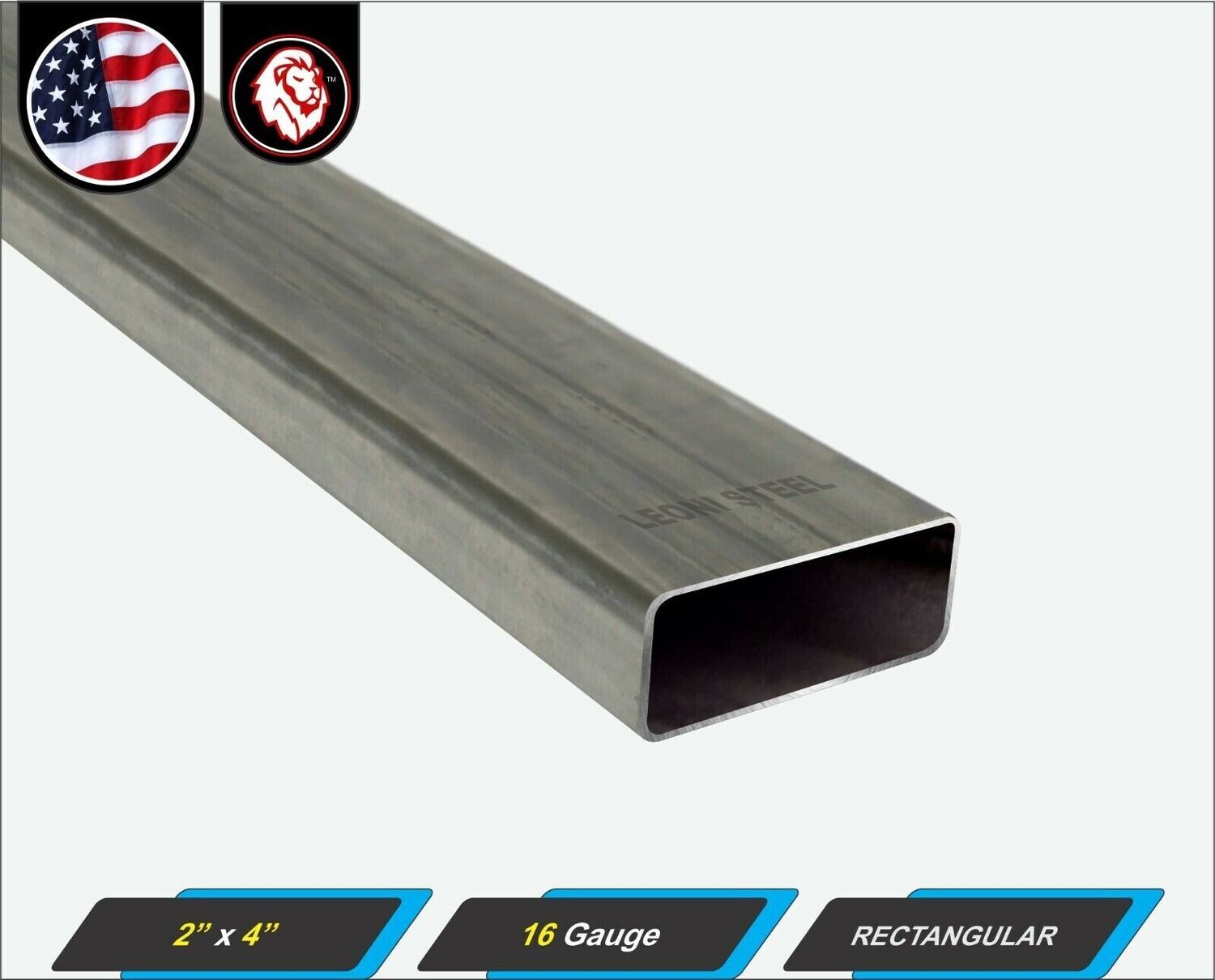 Steel Rectangular Tubing, 2&quot;X4&quot;X1/8&quot;