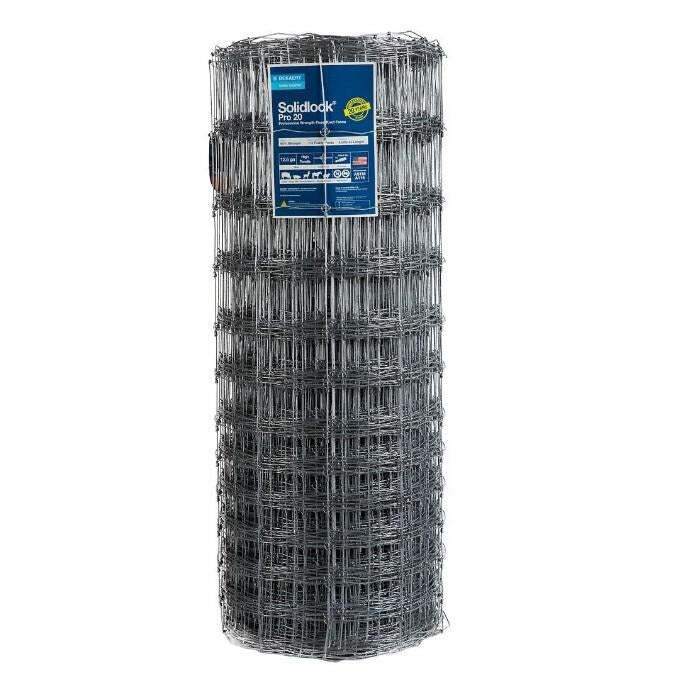 (Game)          Bekaert Pro 30 SolidLock Game Fence Class 3 Galv. HT Woven Wire Field Fence, 1561-6-12.5  330Ft