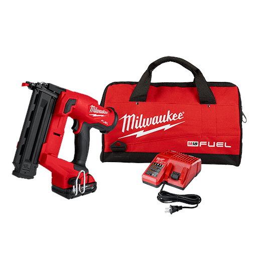 Milwaukee Gen II M18 Fuel 18Ga Brad Nailer Kit