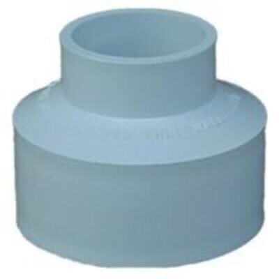CANPLAS 414227BC PVC 6&quot; S&amp;D X 4&quot; Sch40 Reducer Coupler