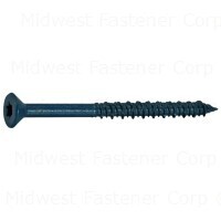 TorqueMaster Star Flat Tapcons, 1/4&quot;X4&quot;, 2Pk
