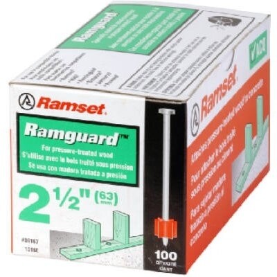 Ramset BX10HMC32CW Green .22 PL3 Loads, 100Box