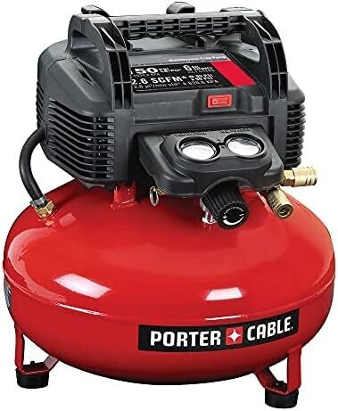 Porter Cable C2002 Pancake Compressor, 6Gal