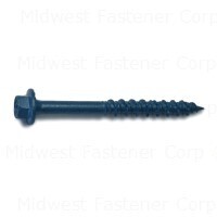 TorqueMaster Star Hex Head Tapcons, 5/16&quot;X4&quot;,  1Pk