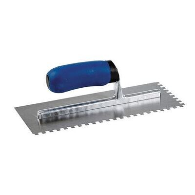 M-D 49112 Square Notch Premium Adhesive Trowel, 1/4&quot;X3/8&quot;X1/4&quot;
