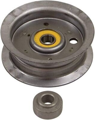 Flat Idler Pulley, 2-7/16&quot;X1/2&quot;