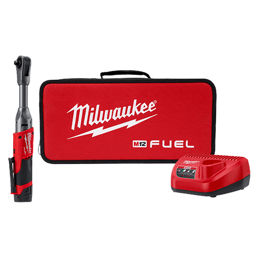 Milwaukee M12 Fuel Extended Reach 3/8&quot;Dr Ratchet Kit