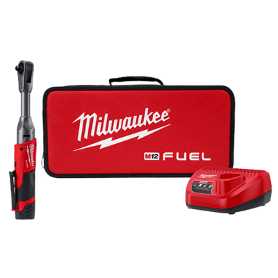 Milwaukee M12 Fuel Extended Reach 3/8&quot;Dr Ratchet Kit