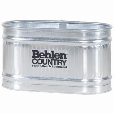 Behlen Country 50130028 Galv. 103-Gal. Oval Stock Tank, 2&#39;X2&#39;X4&#39;