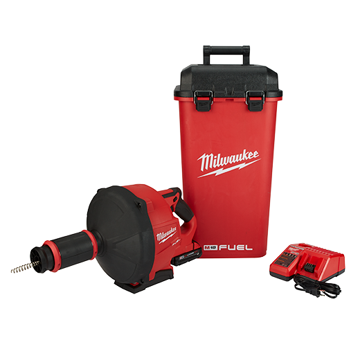 Milwaukee M18 Fuel™ 5/16&quot;X35Ft Powered Drain Snake Kit
