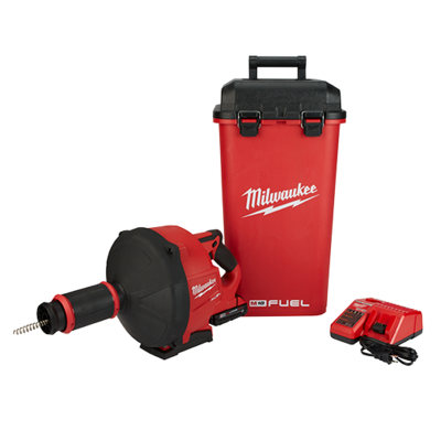 Milwaukee M18 Fuel™ 5/16&quot;X35Ft Powered Drain Snake Kit