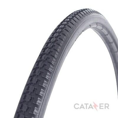 Flat Free Semi-Pneumatic Garden Cart Tire, 24&quot;