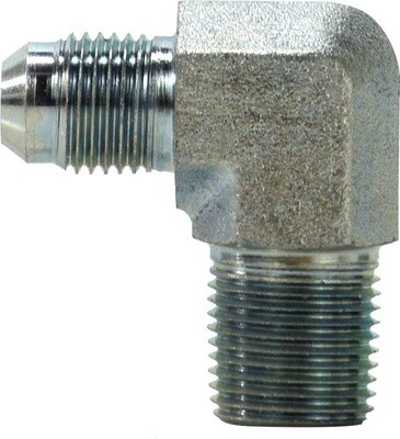 Hydraulic Elbow Adaptor, 5/16&quot;MJ X 1/4&quot;MP
