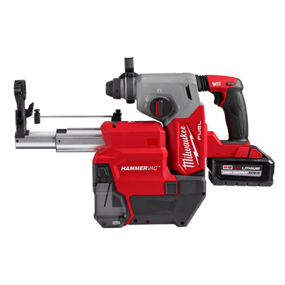 Milwaukee M18 Fuel 1&quot; SDS+ Hammer Drill/Dust Extractor Kit