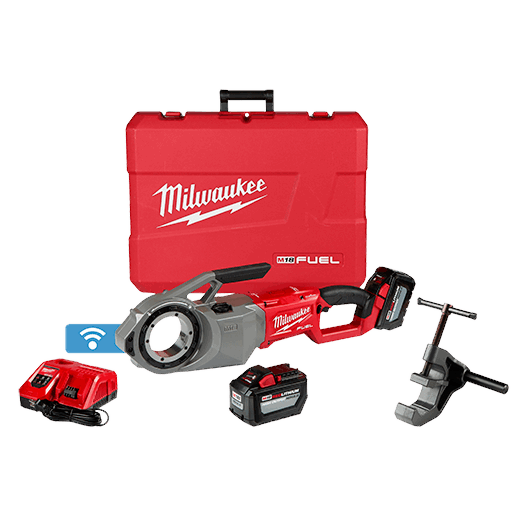 Milwaukee M18 Fuel Pipe Threader One-Key Kit (No Dies)