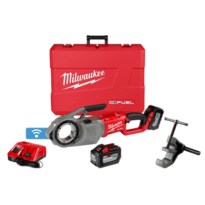 Milwaukee M18 Fuel Pipe Threader One-Key Kit (No Dies)