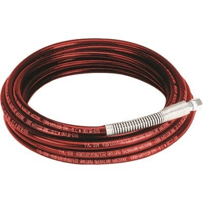 Wagner Airless Paint Sprayer Hose, 1/4&quot;X25Ft Red