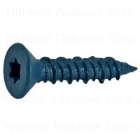 TorqueMaster Star Flat Tapcons, 1/4&quot;X1-3/4&quot;,  4Pk