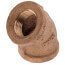 Brass Pipe Ell, 3/8&quot; 45Deg