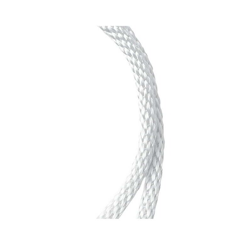 Baron 54212 White Nylon Braided Rope, 3/8&quot;