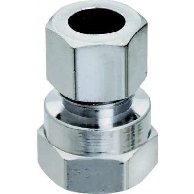 PlumbPak PP73CLF Pipe Connector, 1/2&quot;FIPX3/8&quot;C