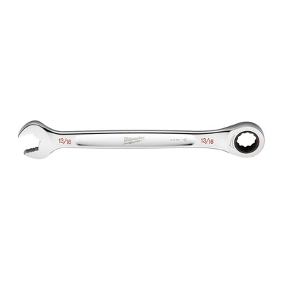 Milwaukee SAE Ratcheting Wrench, 13/16&quot;