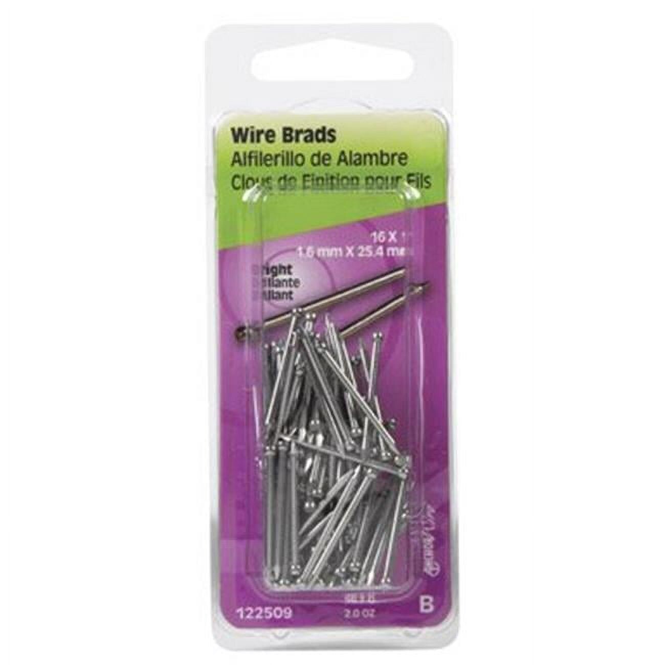 Wire Brad Nails, 16Ga X 1&quot;