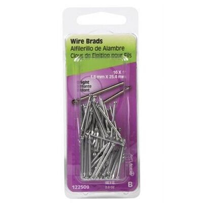 Wire Brad Nails, 16Ga X 1&quot;