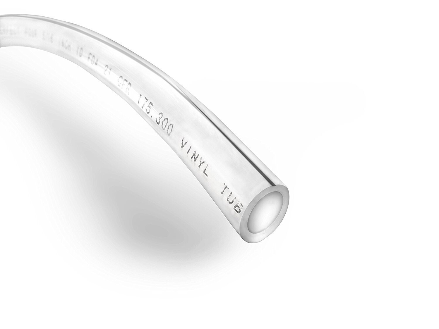 Abbott Rubber T10004004/7002P Clear Vinyl Tubing, 3/16&quot;X5/16&quot;