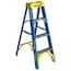Werner 6004 Fiberglass Stepladder, 4Ft Type1(250lb)