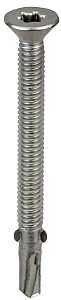 Wood to Metal Screws, 12X2-1/2&quot; 250pk