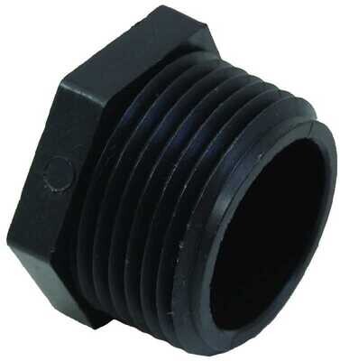 Poly Pipe Plug, 1&quot;