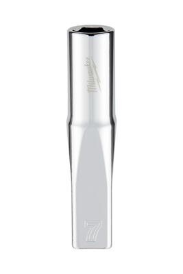 Milwaukee 1/4&quot; Drive Metric Deep Socket, 7mm