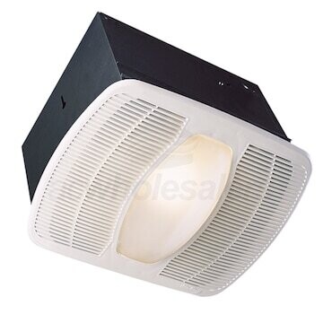 Air King AK100L America Round Bath Fan/Night Light, 100CFM