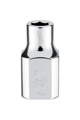 Milwaukee 3/8&quot; Drive SAE Shallow Socket, 1/4&quot;