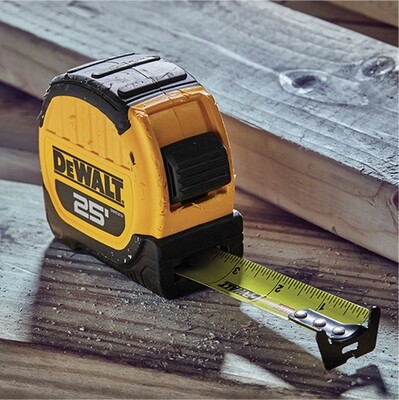DeWalt Tape Measure, 25Ft