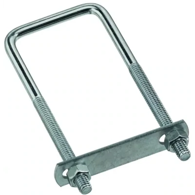 National Hardware N222-364 Square U-Bolt, 5/16&quot;X2&quot;X5&quot; Zinc