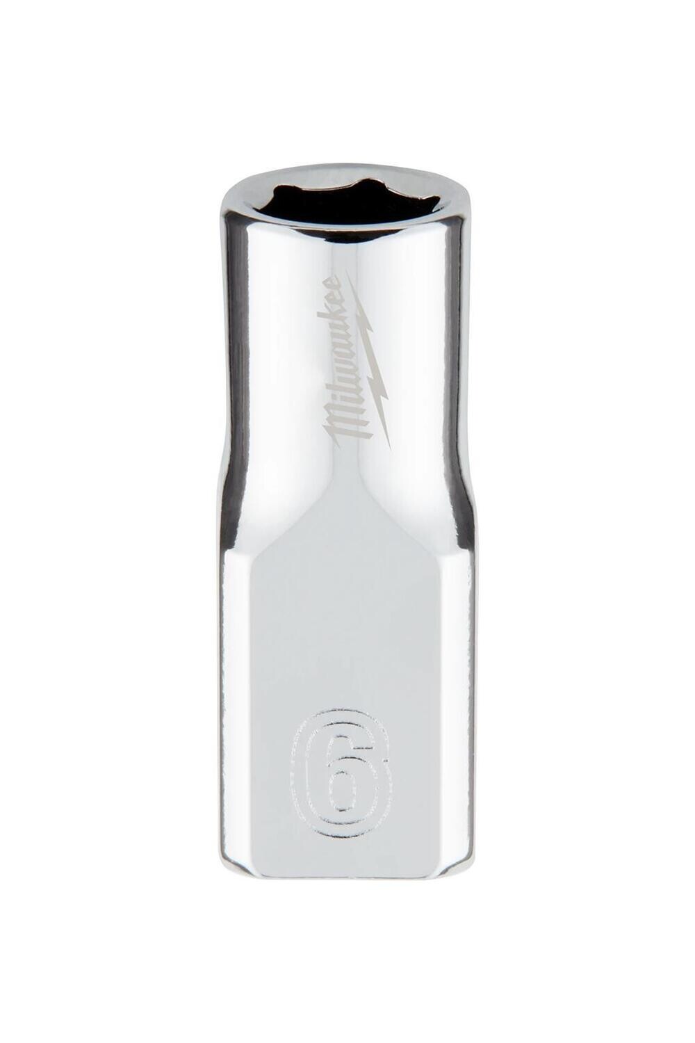 Milwaukee 1/4&quot; Drive Metric Shallow Socket, 6mm