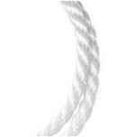 Baron 54802 White Nylon Braided Rope, 1/4&quot;