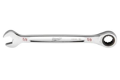 Milwaukee SAE Ratcheting Wrench, 5/8&quot;